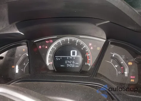 2017 Honda Civic Lx из США, поврежденный, VIN 19XFC2F53HE076086